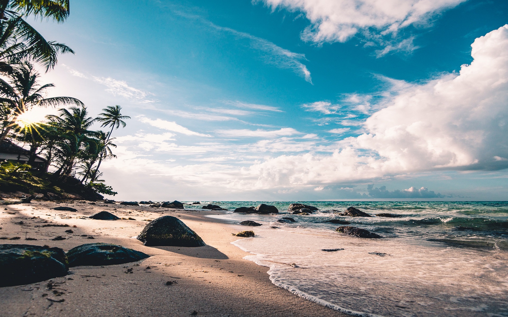 'Image of the beautiful sky and beach at our resort'